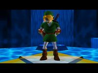 une photo d'Ã©cran de The Legend of Zelda - Ocarina of Time sur Nintendo 64